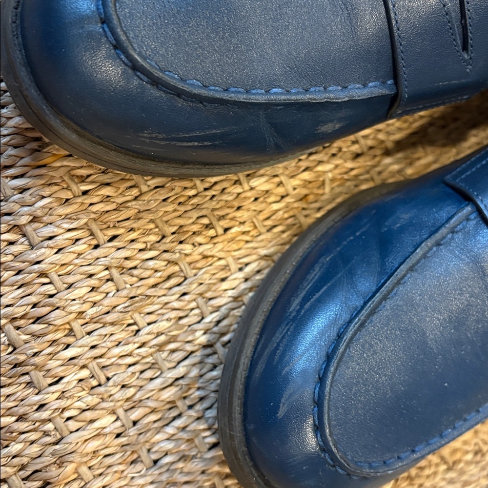 Cole Haan Women Dark Blue Loafers - Picture 4 of 9